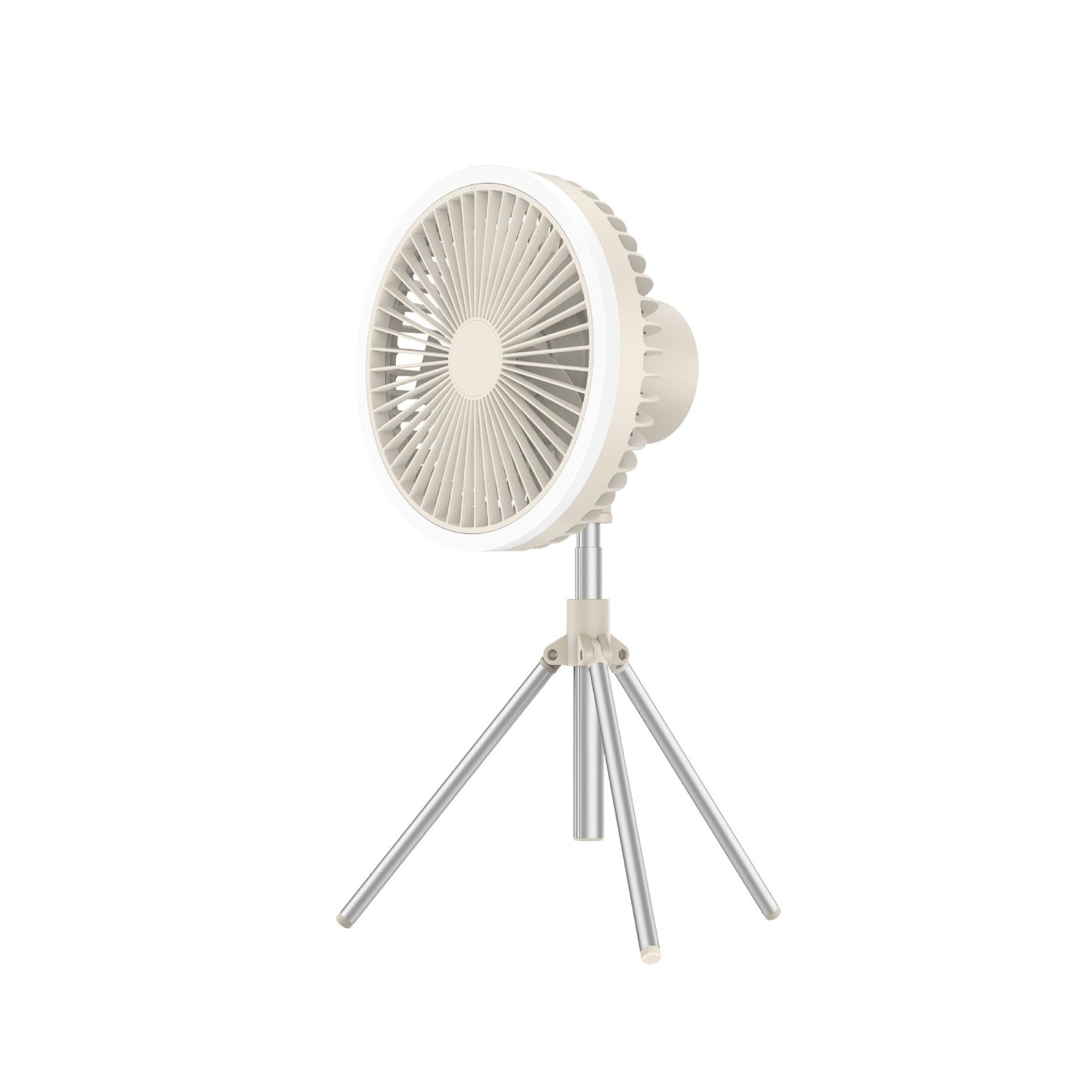 Rechargeable Camping Fan with Tripod | USB, Portable, Hanging Lantern - The Cavorel