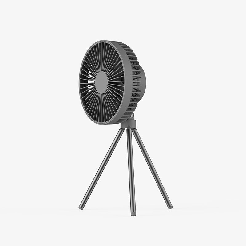Rechargeable Camping Fan with Tripod | USB, Portable, Hanging Lantern - The Cavorel