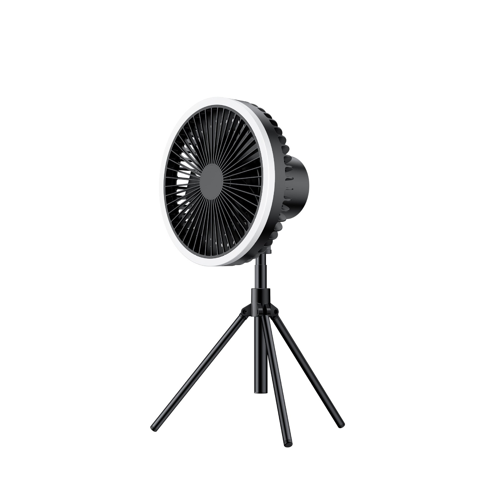 Rechargeable Camping Fan with Tripod | USB, Portable, Hanging Lantern - The Cavorel